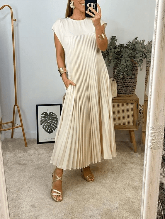 Sandra | Zložena Elegantna Obleka