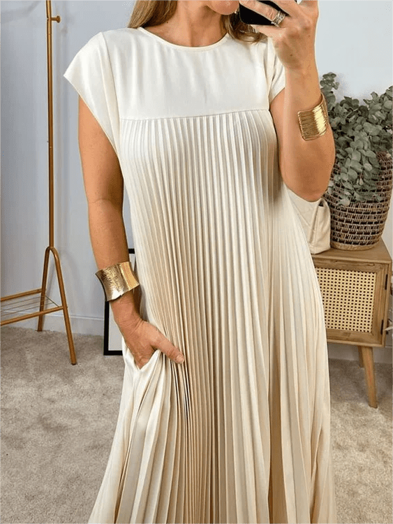 Sandra | Zložena Elegantna Obleka