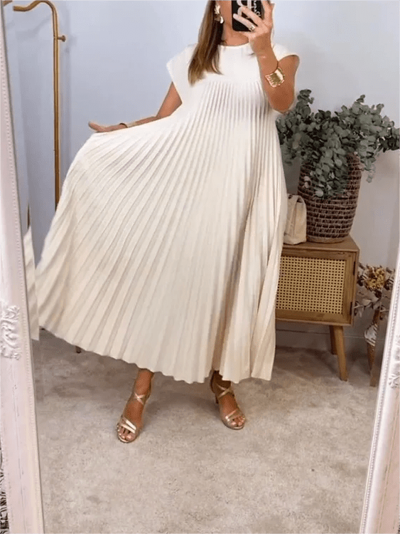 Sandra | Zložena Elegantna Obleka