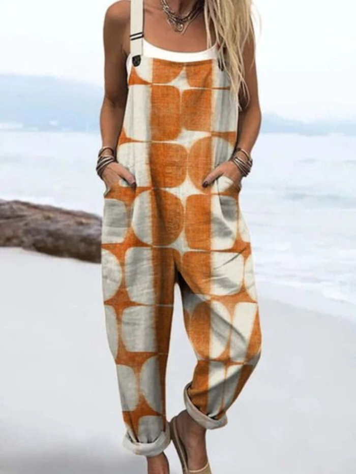 Solea⢠ā UmetniÅ”ki Bombažni Jumpsuit