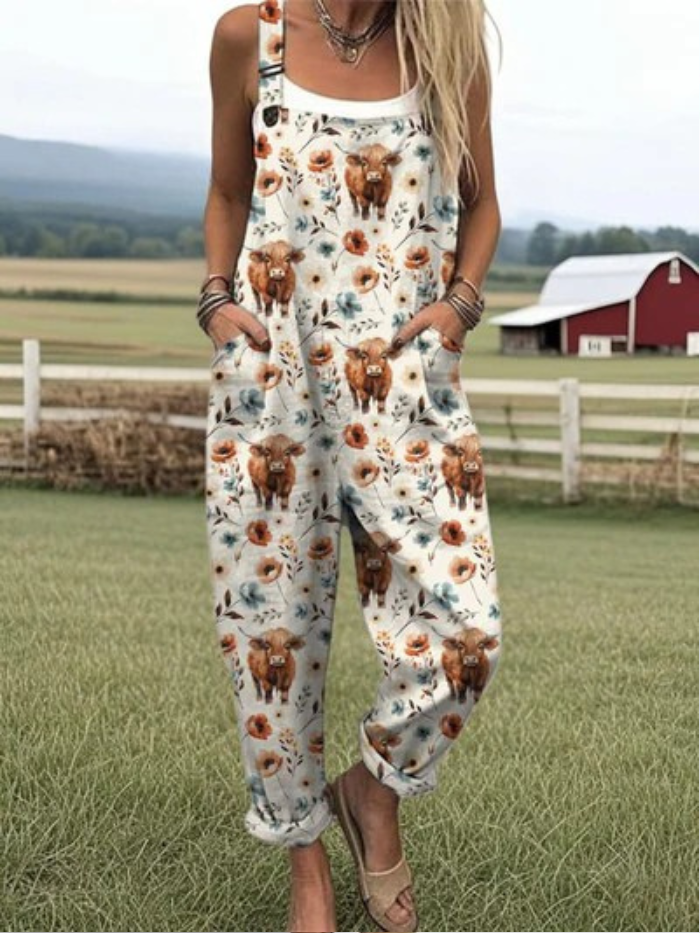Melany⢠ā UmetniÅ”ki Krojeni Jumpsuit