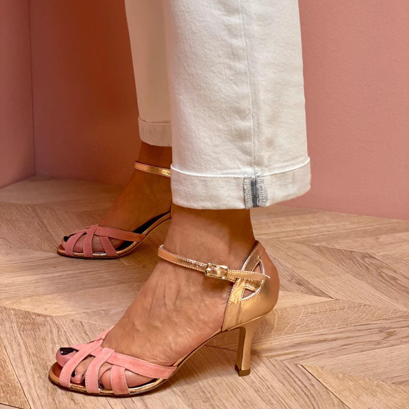 Mirano™ | Elegantni sandali z odprtim prstom in visokim peto za prefinjen stil