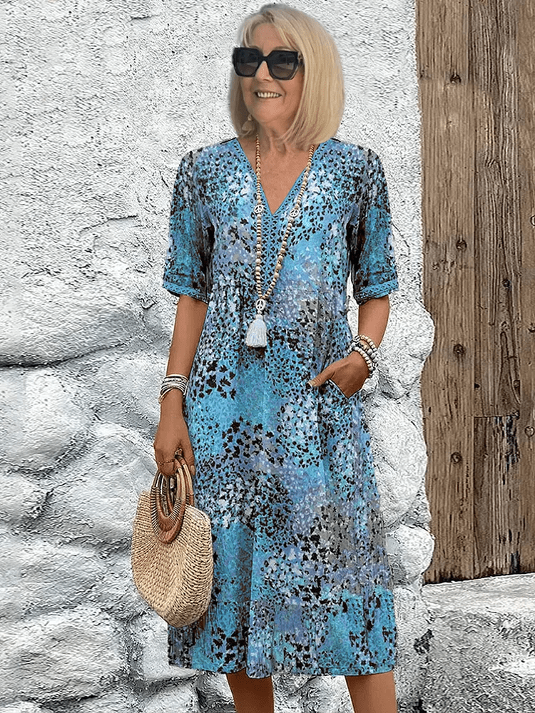 Skyler | Ocean Breeze Poletna obleka